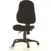 Topstar 8050 BC0 Bürodrehstuhl Wellpoint 10 ohne Armlehnen schwarz
