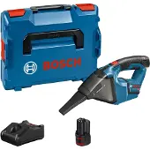 Bosch GAS 12 V Kit D'aspirateur Sans Fil Li-Ion (2 Batteries De 3,0 Ah) Dans Un L-Boxx - 350 Ml
