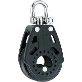Harken Carbo Pulley 40 Mm Noir