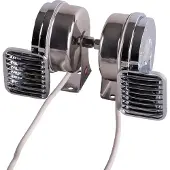 Marco Chromed Double Horn Argenté