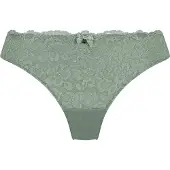 Hunkemoller String 'Marine' olive