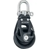 Harken Single Swivel Pulley 45 Mm Noir