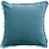 Vivaraise HOUSSE DE COUSSIN UNI FARA ACIER GARNISSAGE OFFERT