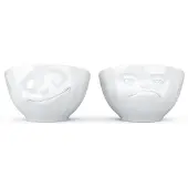 Tassen Duo de Coquetiers 'Humeur' Heureux Boudeur