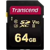 Transcend TS64GSDC700S mémoire flash 64 Go SDXC NAND Classe 10