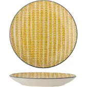 Creative Collection Assiettes en érable Ø25,5cm jaune lot de 6 pièces