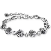 Thomas Sabo Armband Midnight Rose Silber