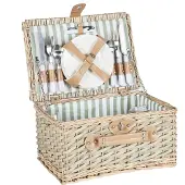 Beliani Panier De Pique-Nique Clementine Osier Naturel