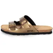 Bayton Mule 'Astrakan' bronze / noir