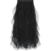 Vero Moda Jupe 'EVE' noir