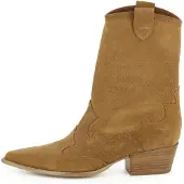 Evita Bottes de cowboy 'GINEVRA' noisette