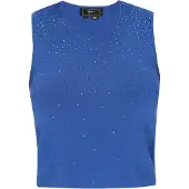 Faina Tops en tricot bleu cobalt
