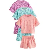 Next Pyjama menthe / violet / orange / saumon