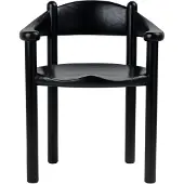 Gubi Daumiller Armchair Brown|Black Pine