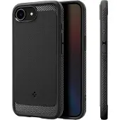 Spigen Coque Rugged Armor MagSafe Apple iPhone 17e / 16e - Matte Black