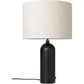 Gubi Lampe de Table , dimmable, Noir, Salon / séjour, Marbre