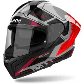 Airoh Matryx Rocket Rouge Fluo Brillant Casque Intégral Taille L
