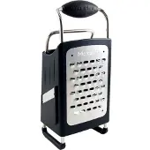 Microplane 4-sided Box Grater Fine/extra Coarse/ribbon/slicer Noir