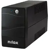 Nilox Onduleur - - PREMIUM LINE INT. 1500VA - 1,5 kVA - 2 sorties CA - Interactivité de ligne
