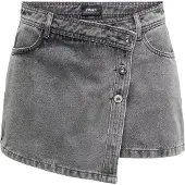 ONLY Jupe 'ONLLesly' gris denim