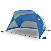 vidaXL Tente de plage bleu azur 274x178x170/148 cm 185T polyester