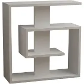 Skye Decor , Saly- Saly HMS, blanc, tables basses, 57x55x20 cm, 100% panneau de particules mélaminé