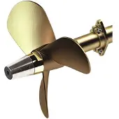 VETUS Zinc Shaft Propellers Nut Anode Doré 35 mm