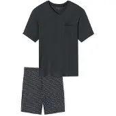 Schiesser Pyjama Schiesser Homme 181153 Charcoal-Taille 50