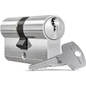 Dom -Doppelzylinder - 333b Plura SKG3 - 30-45 mm (Cylindre profilé, Cylindre profilé double entrée)