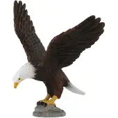 Collecta 88383 Pygargue à tête blanche américain 12 cm Animaux sauvages