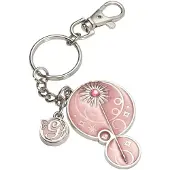 Ginza.se Filles, Porte-clés, Porte-clés Wicked Metall Glinda, Rose, Argent
