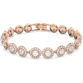 Swarovski Bracelet 'Angelic' or rose / blanc