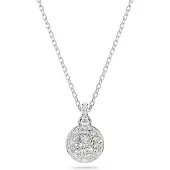 Swarovski Pendentif Meteora, Blanc, Métal Rhodié