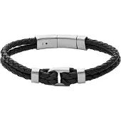Fossil Bracelet Heritage en cuir JF04202040