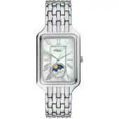 Fossil Montre à affichage analogique 'Raquel' argent / blanc cassé