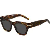 Hugo Boss Lunettes de soleil '1520/S' marron / jaune / gris