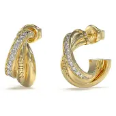 GUESS Boucles d'oreilles en acier inoxydable élégantes pour femmes de Guess JUBE04066JWYGT-U