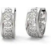 GUESS Mon Amour Earrings Argenté Femme