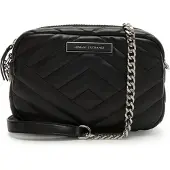 Armani Exchange pour femme. 9491584R74200020 Sac messager noir (OSFA), Casuel, Polyester