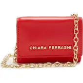 CHIARA FERRAGNI Sac à bandoulière or / rouge feu