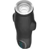 Lonely Anne - masturbateur vibrant et suçant rechargeable - noir
