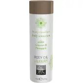 Hot - Shiatsu Luxury - huile de massage comestible - coco-ananas (75 ml)