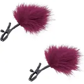OEM S&M Enchanted Pinces à Seins Réglables Avec Des Plumes