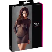 Cottelli - robe transparente - noir