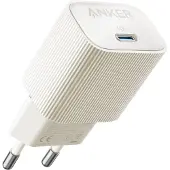 Anker Chargeur secteur « 511 Nano 4 » 30 W, 1 port USB Type-C, blanc, « A2337G21 »