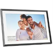 Agfa Agfaphoto Frameo Cadre photo numérique WiFi 10 pouces, noir