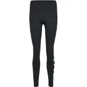 Hummel Pantalon de sport 'Pulse' noir chiné / blanc