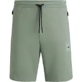 BOSS pour homme. 50537199 Short Headlo Rib vert (XL), Casuel, Sport, Coton, Multisport