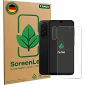 ScreenLeaf Film de protection d'écran, Protection d'écran Écologique, Clear, Anti-Rayures (Samsung Galaxy A26), Téléphone portable : film de protection, Transparent