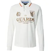 La Martina T-Shirt 'Westin' marron / noisette / blanc